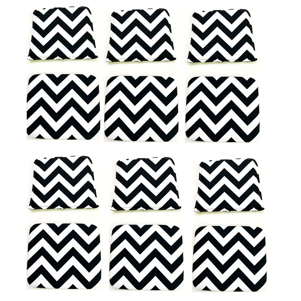 Knsz minder seti 6 lı mazlum aldo kumaş oturma ve sırt tel sandalyesi minderi bir arada