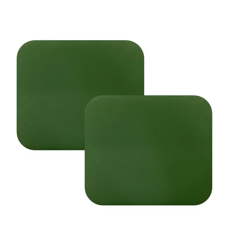 Knsz oturma minderi 2 li zengin&mağrur&uslu yşl suni deri tel bar sandalyesi için