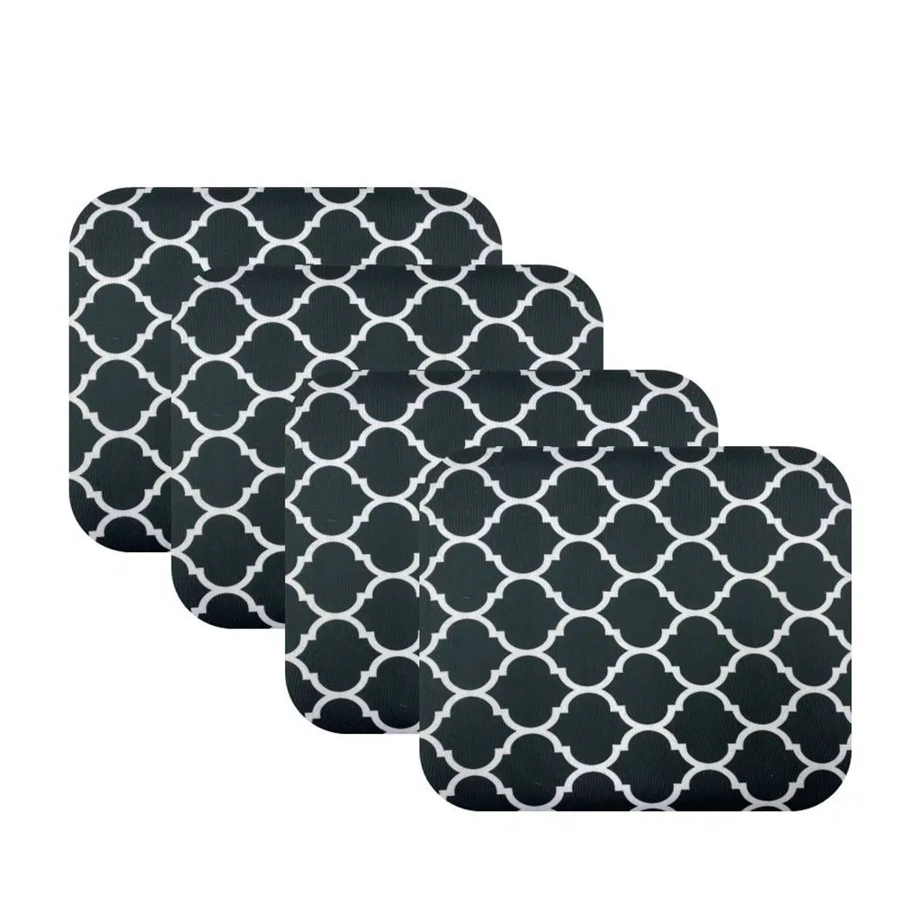 Knsz oturma minderi 4 lü artis&mutlu viona kumaş tel bar taburesi sandalyesi için