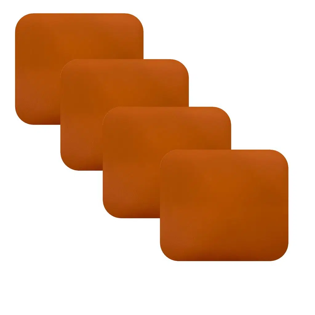 Knsz oturma minderi 4 lü mazlum trn suni deri tel sandalyesi oturma yeri için