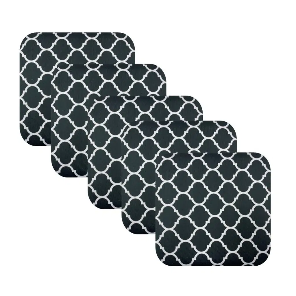 Knsz oturma minderi 5 li artis&mutlu viona kumaş tel bar taburesi sandalyesi için