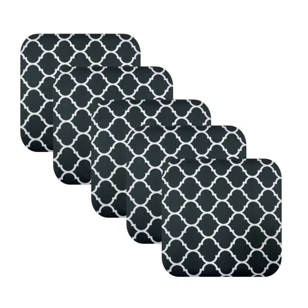 Knsz oturma minderi 5 li mazlum viona kumaş tel sandalyesi oturma yeri için