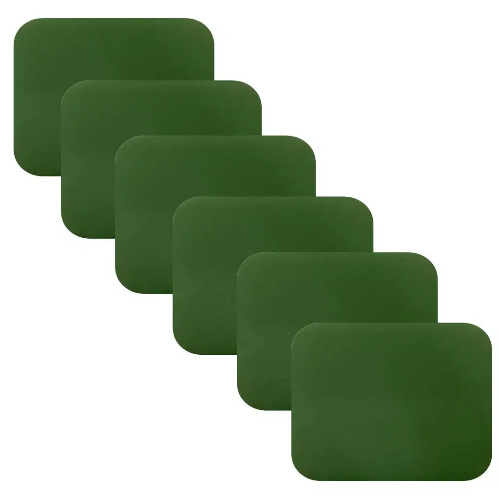 Knsz oturma minderi 6 lı artis&mutlu yşl suni deri tel bar taburesi sandalyesi için