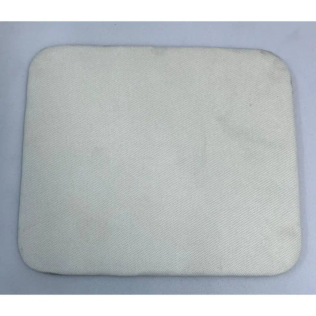 Knsz oturma minderi 1 li mazlum beyaz kumaş tel sandalyesi oturma yeri için