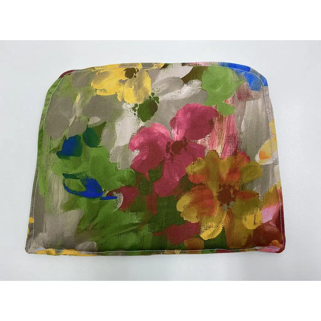 Knsz sırt minderi 1 li zng&mğr&uslu çiçek desen cırtlı tel bar sandalyesi sırtı için