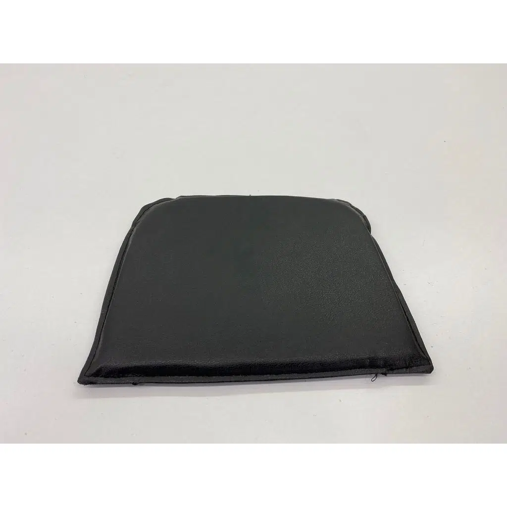 Knsz sırt minderi 1 li zng&mğr&uslu syh suni deri cırtlı tel bar sandalyesi sırtı için