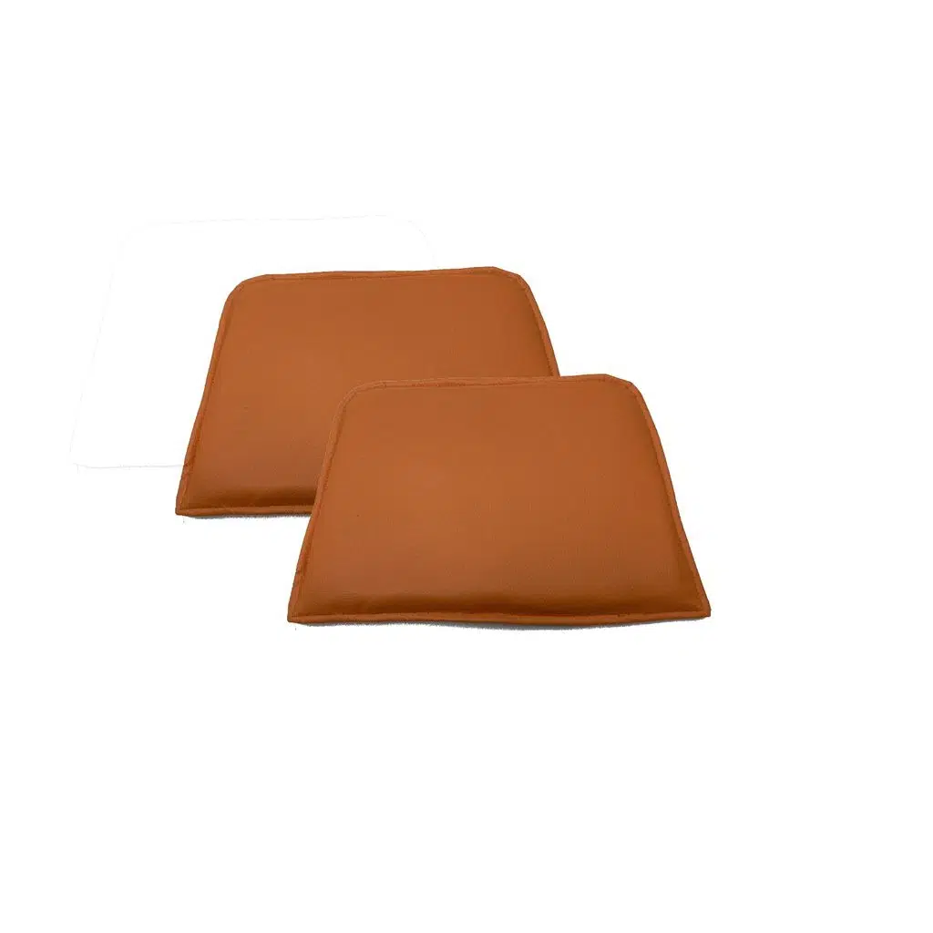 Knsz sırt minderi 2 li mazlum trn suni deri cırtlı tel sandalyesi sırtı için