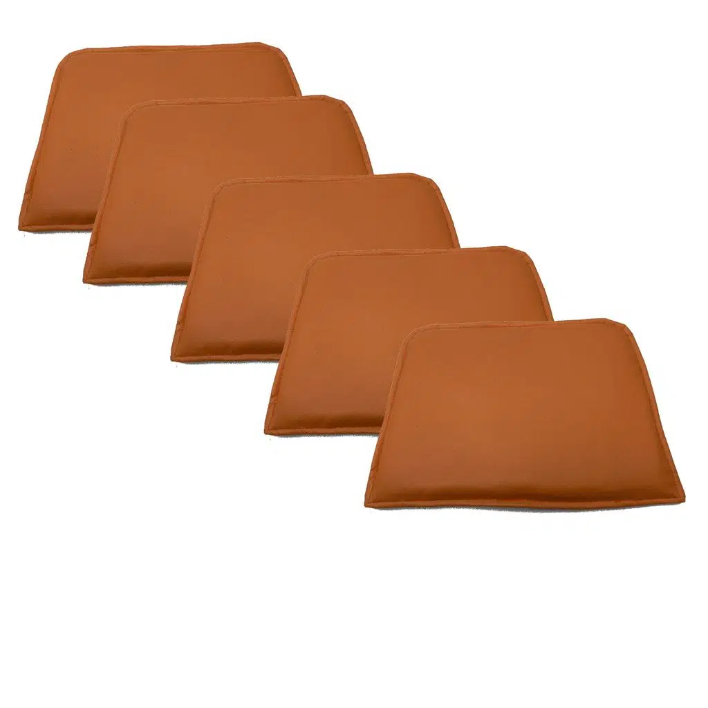 Knsz sırt minderi 5 li mazlum trn suni deri cırtlı tel sandalyesi sırtı için