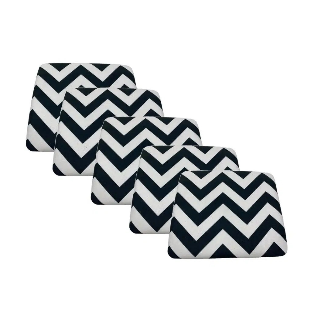 Knsz sırt minderi 5 li zng&mğr&uslu aldo kumaş cırtlı tel bar sandalyesi sırtı için