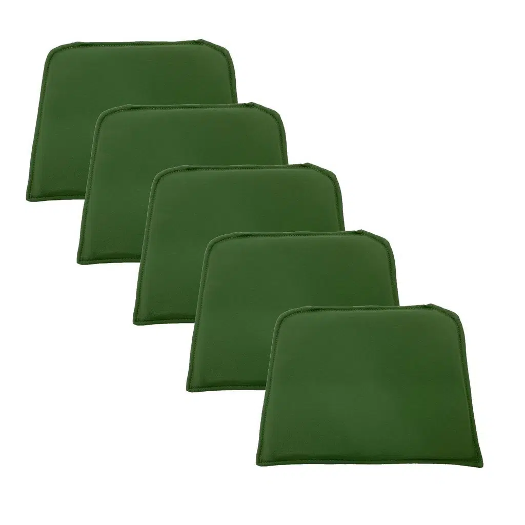 Knsz sırt minderi 5 li zng&mğr&uslu yşl suni deri cırtlı tel bar sandalyesi sırtı için