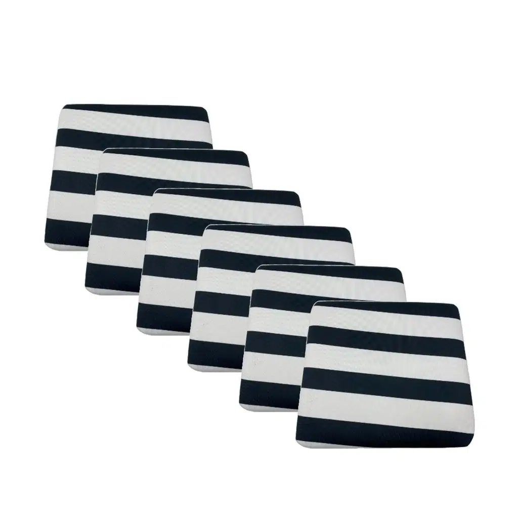 Knsz sırt minderi 6 lı zng&mğr&uslu tuan kumaş cırtlı tel bar sandalyesi sırtı için