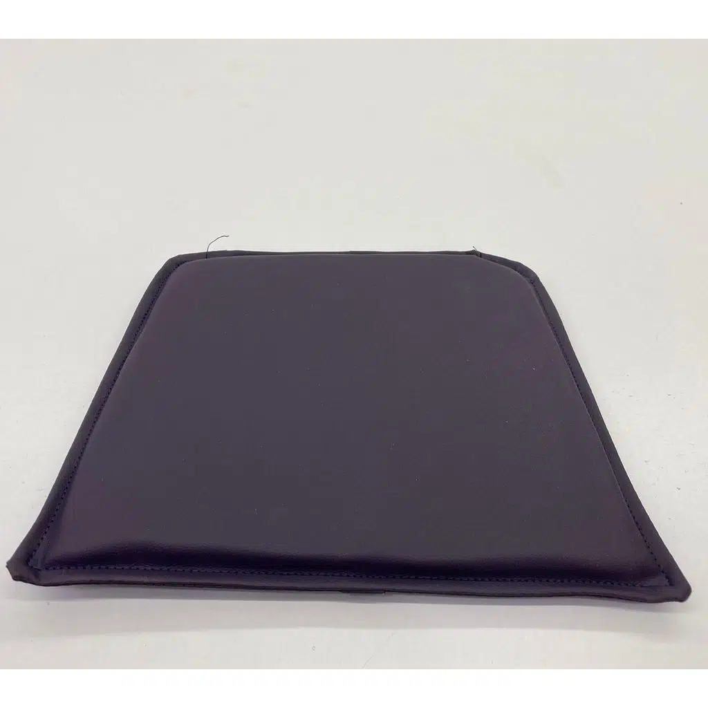 Knsz sırt minderi 1 li mazlum mor suni deri cırtlı tel sandalyesi sırtı için