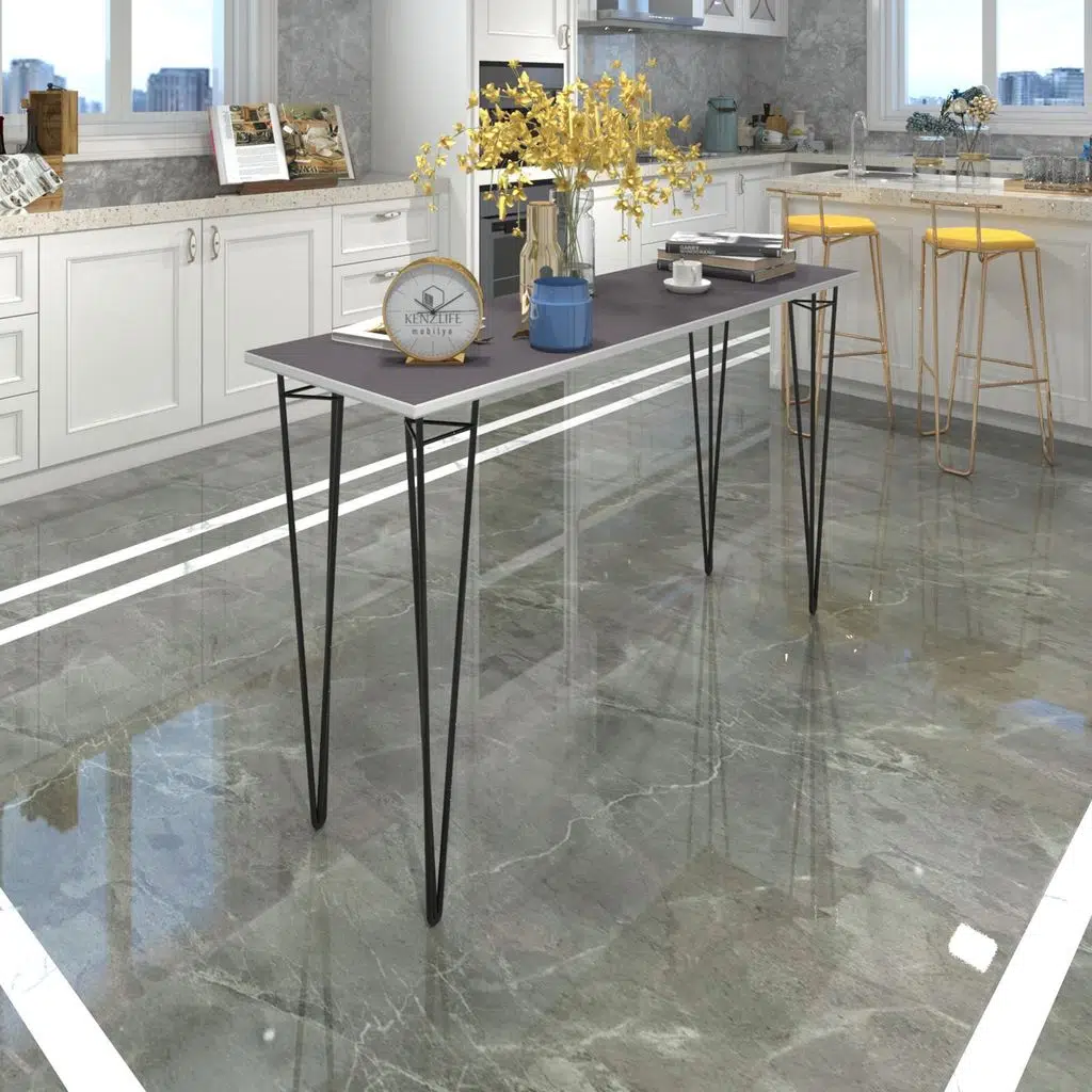 Knsz yemek masası hemdem grisyh 075*140*040 mutfak ofis çalışma