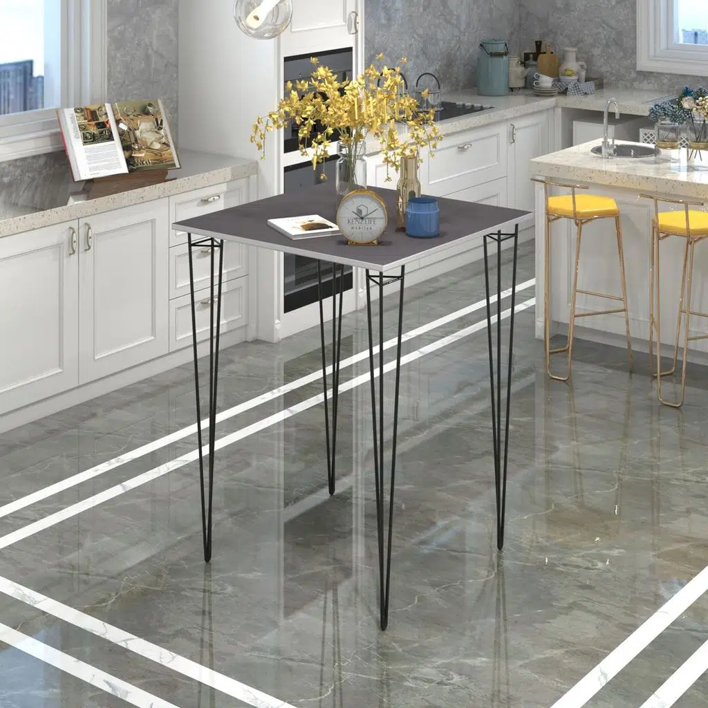 Knsz yemek masası hemdem grisyh 105*070*070 mutfak ofis çalışma