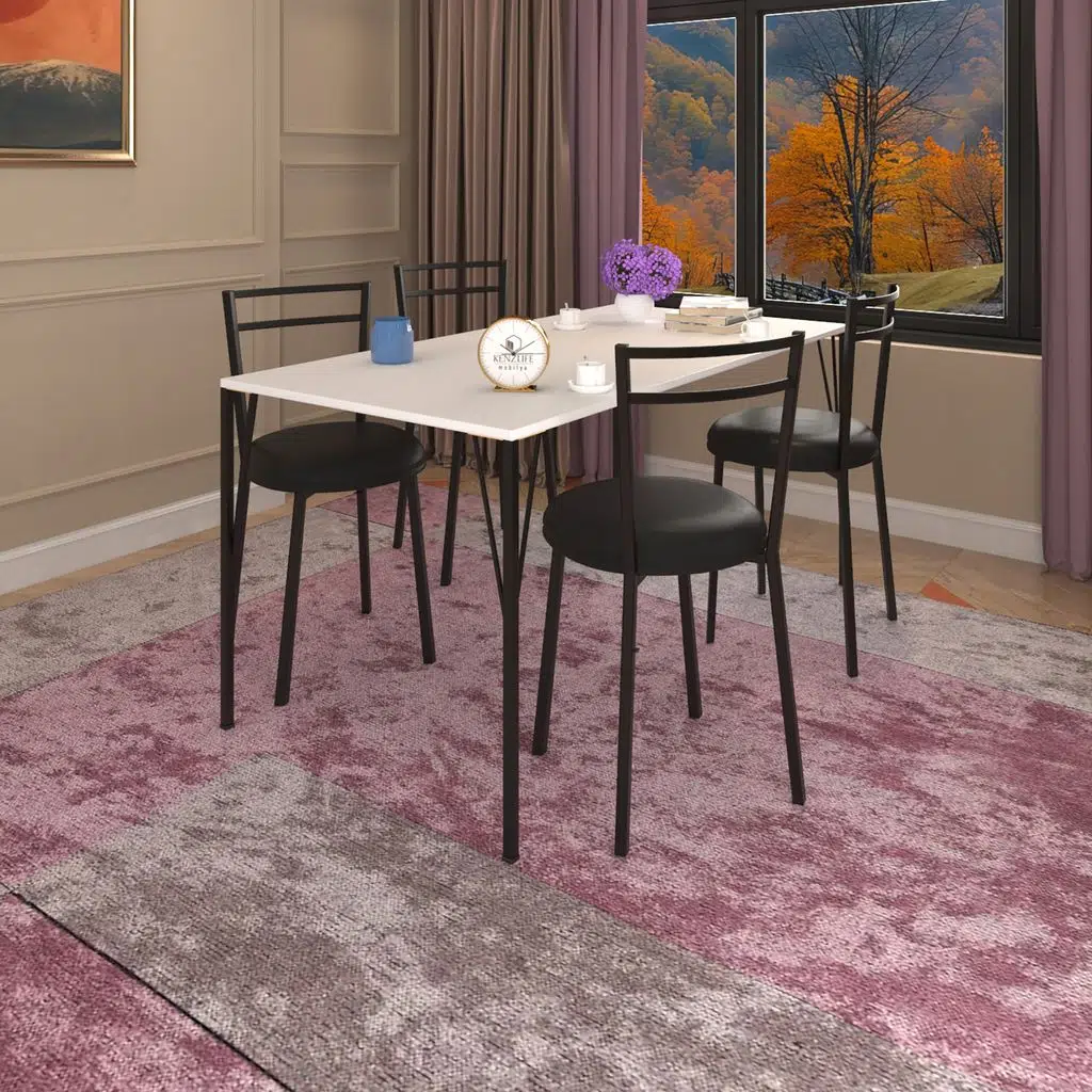 Bakbudaiyi masa sandalye takımı hem75masum byzsyh 160*080 6 sandalye syhsyh